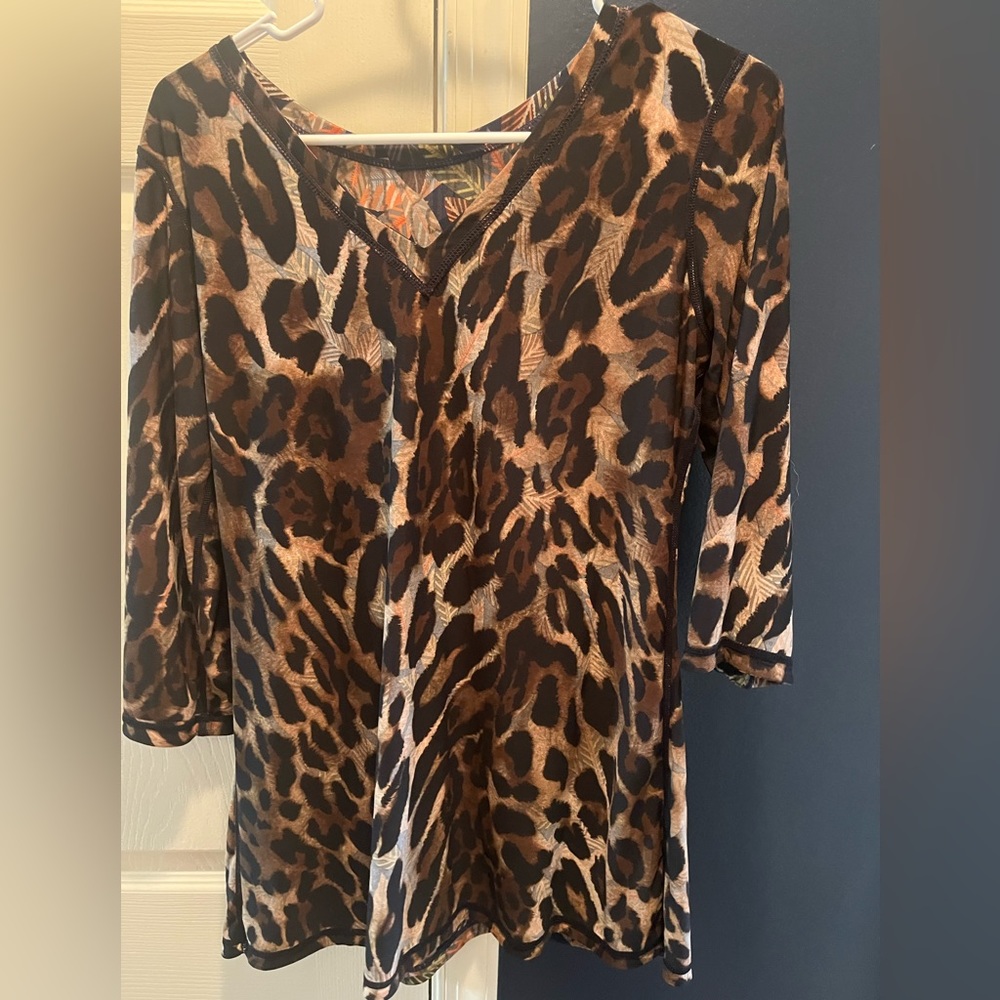 Attitudes by Renee reversible shirt